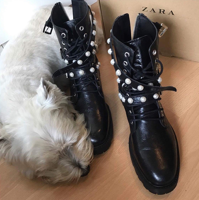 Đôi boots vừa bụi vừa sang chảnh công chúa này đang là món đồ hot nhất của Zara, tưởng chừng cả Instagram đều đang diện nó - Ảnh 5.