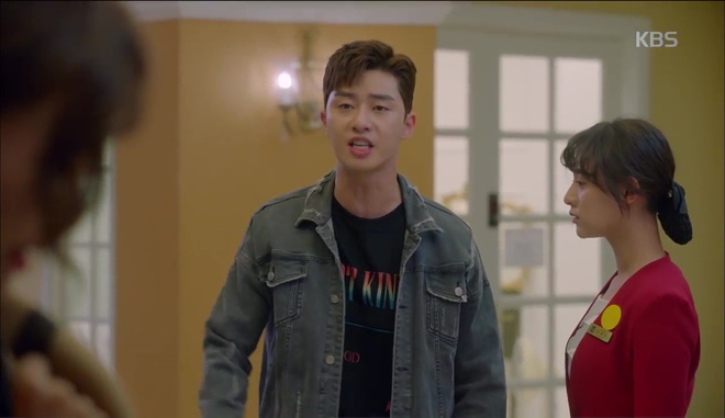 Nh&igrave;n đầu bẩn Kim Ji Won hất t&oacute;c, Park Seo Joon cười phụt cả cơm - Ảnh 19.