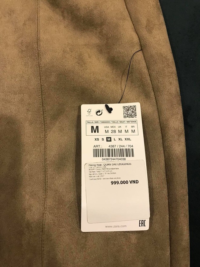 QUẦN LEGGING NỮ ZARA lienquanauth