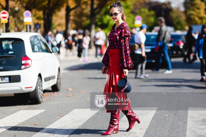 Street style tại Paris Fashion Week - Cuộc chiến đường phố của những thủ lĩnh thời trang - Ảnh 9.