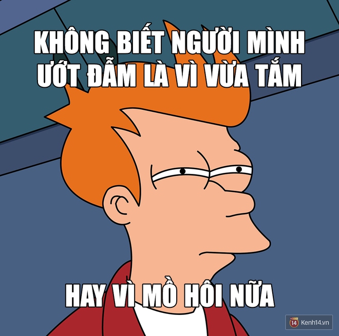 Chùm ảnh chế: Không có biển xanh, cát trắng đâu, mùa hè là mùa của nắng và nóng cơ! - Ảnh 1.