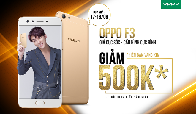 OPPO F3: Chiếc smartphone đáng mua với cấu hình vượt trội trong phân khúc tầm trung - Ảnh 1.