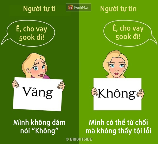 Những kh&aacute;c biệt cơ bản giữa kẻ tự ti v&agrave; một người tự tin - Ảnh 1.