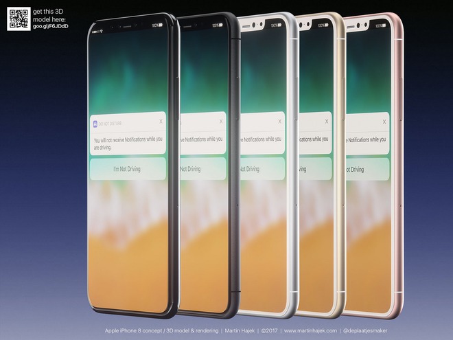 Cận cảnh vẻ đẹp m&ecirc; mẩn của iPhone 8 c&oacute; thể l&agrave;m bạn dốc hết hầu bao để mua ngay - Ảnh 1.