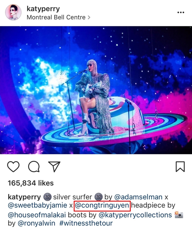 Sau Rihanna, đến lượt Katy Perry diện thiết kế của Công Trí và diện hẳn 3 bộ! - Ảnh 1.