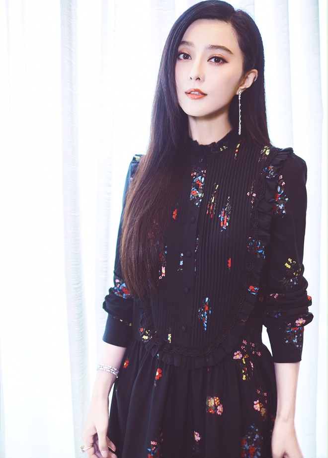 Phạm Băng Băng ch&iacute;nh l&agrave; sao ch&acirc;u &Aacute; đầu ti&ecirc;n mặc thiết kế từ BST ERDEM x H&M - Ảnh 1.