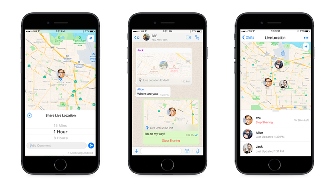 WhatsApp ra mắt tính năng định vị bạn bè, rất đáng quan ngại cho những người có gấu - Ảnh 1.