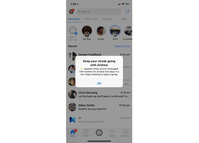 Facebook Messenger đã có tính năng sẽ cho bạn biết mình kiên trì theo đuổi crush đến mức nào - Ảnh 2.