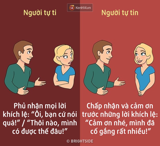 Những kh&aacute;c biệt cơ bản giữa kẻ tự ti v&agrave; một người tự tin - Ảnh 19.