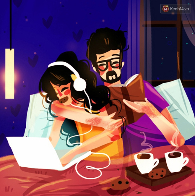 Bộ tranh: Có một thứ hạnh phúc bình dị mang tên “về ở với nhau - Ảnh 19.