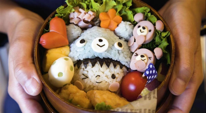 Kyaraben Bento - Nghệ thuật làm cơm hộp ở Nhật Bản, chỉ ngắm thôi chứ không nỡ ăn - Ảnh 4.