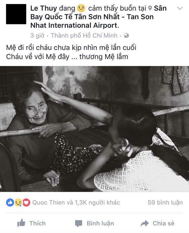 Phạm Hương, Tuyết Lan gửi lời buồn sâu sắc khi hay tin bà người mẫu Lê Thúy qua đời - Ảnh 1.