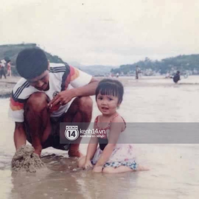 Kh&ocirc;ng chỉ cực dễ thương, B&iacute;ch Phương c&ograve;n thể hiện độ lầy từ nhỏ qua bức t&acirc;m thư gửi bố - Ảnh 1.