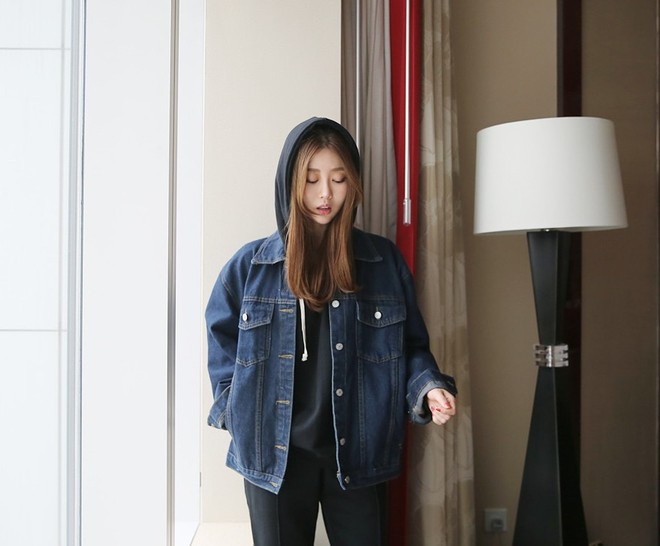 Trời se lạnh thế này không diện denim jacket dáng rộng thì mùa thu của bạn đã bớt thi vị đi mấy phần rồi! - Ảnh 15.