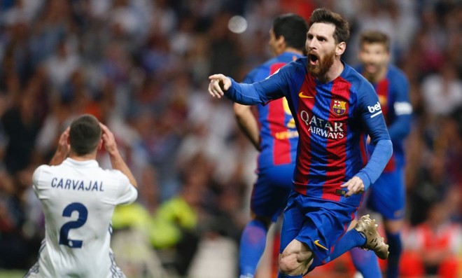 Messi bỏ xa Ronaldo, giành Chiếc giày vàng châu Âu - Ảnh 1.