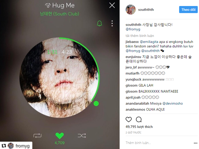 Bố Yang k&ecirc;u gọi fan ủng hộ single mới của Taehyun - Ảnh 3.