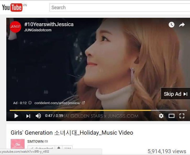 T&igrave;nh cảnh &eacute;o le: Sone phải xem hết quảng c&aacute;o của Jessica mới tới MV SNSD - Ảnh 1.