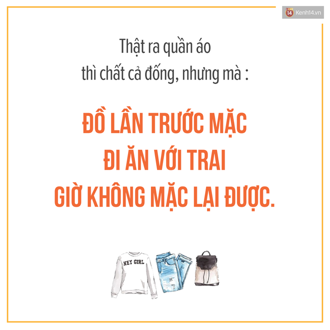 Với con gái, thế nào là không có đồ để mặc? - Ảnh 1.