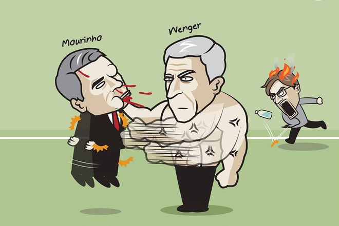 Biếm họa: Mourinho bám cửa máy bay, đóng phim nhiệm vụ bất khả thi 6 - Ảnh 4.
