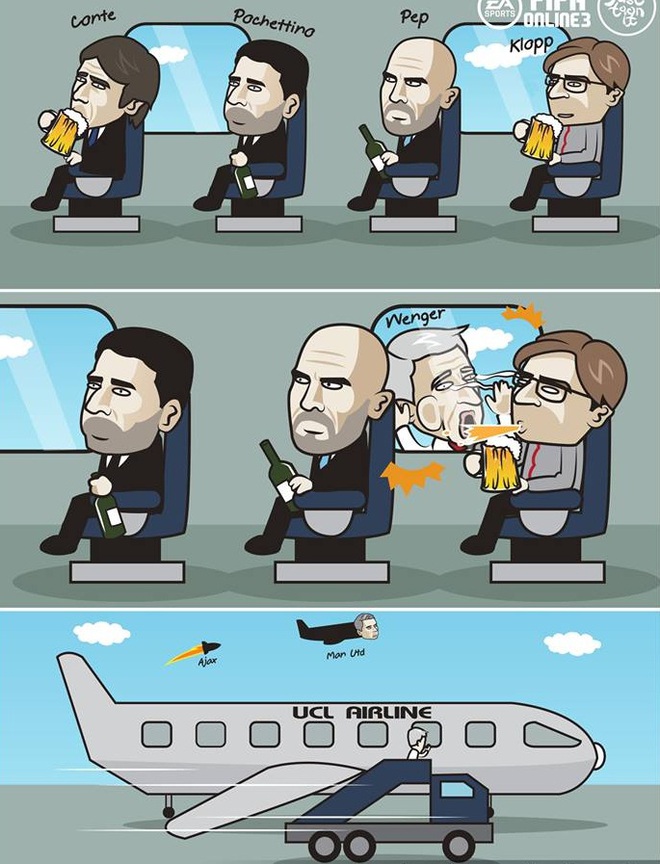Biếm họa: Mourinho bám cửa máy bay, đóng phim nhiệm vụ bất khả thi 6 - Ảnh 6.
