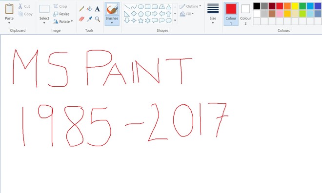 Vẽ gì thì vẽ nhanh lên bởi vì ứng dụng Paint trên Windows sắp bị Microsoft khai tử rồi - Ảnh 1.