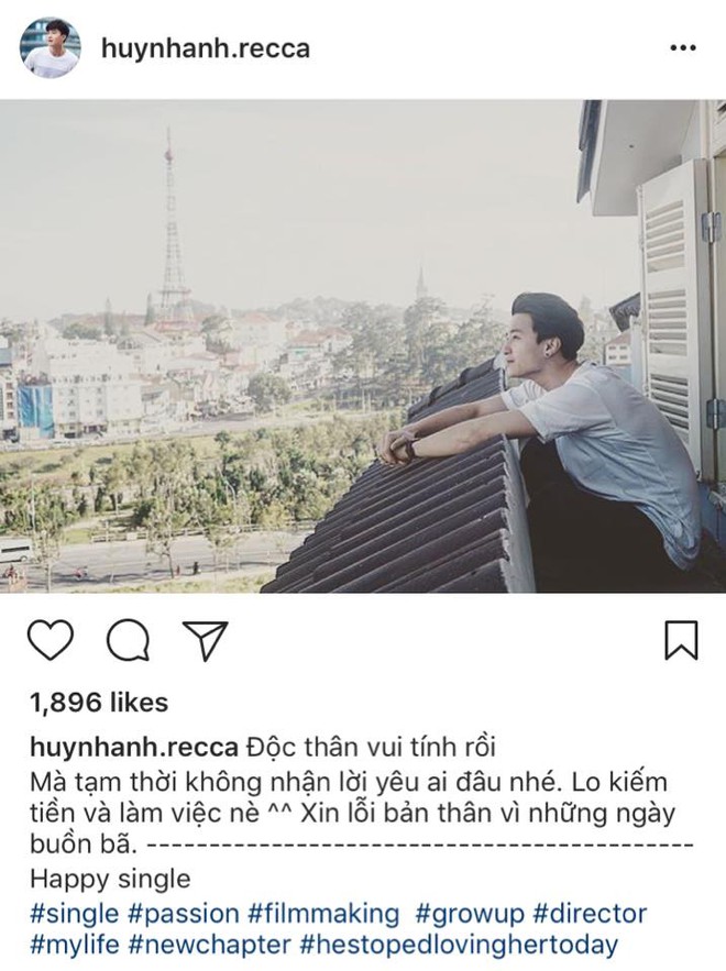 C&aacute;c fan tiếc nuối khi biết tin Ho&agrave;ng Oanh v&agrave; Huỳnh Anh đ&atilde; đường ai nấy đi sau 3 năm y&ecirc;u nhau - Ảnh 1.