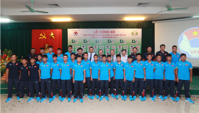 VFF ch&iacute;nh thức tổ chức Giải b&oacute;ng đ&aacute; Quốc tế U15 với 4 đội tham gia - Ảnh 1.