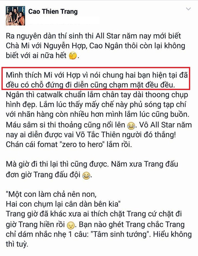 Tin được kh&ocirc;ng: Cao Thi&ecirc;n Trang từng th&iacute;ch Nguyễn Hợp trước trận chiến nảy lửa tại Next Top Model? - Ảnh 5.