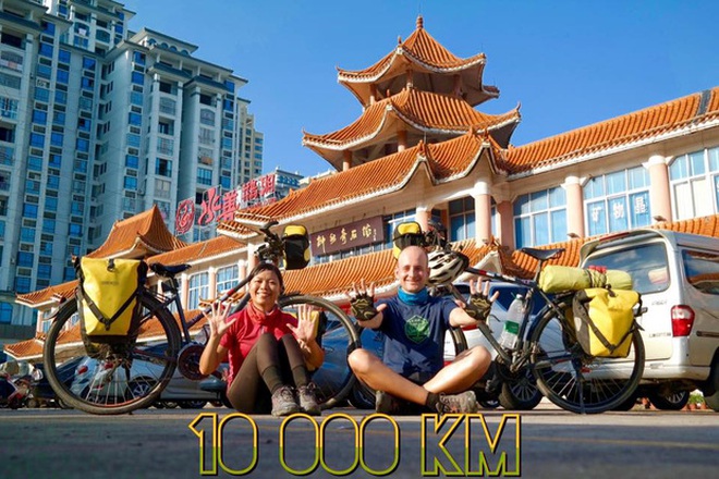 Cặp vợ chồng rong ruổi 11,000km trên xe đạp từ Hungary về Việt Nam: Hành trình trải nghiệm lòng tốt con người - Ảnh 7.