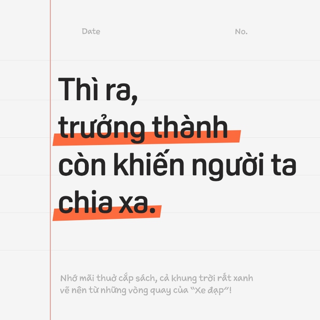 Nhớ mãi thuở cắp sách, cả khung trời rất xanh được vẽ nên từ những vòng quay của “Xe đạp” - Ảnh 4.