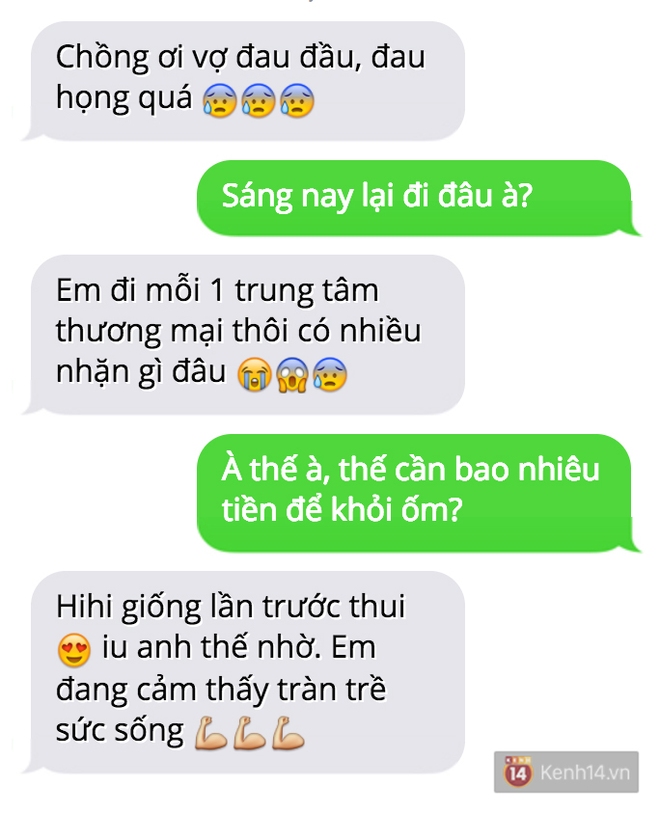 Trời nóng dễ ốm nhắn tin than thở với người yêu mà lại bị troll đau đớn như này đây! - Ảnh 11.