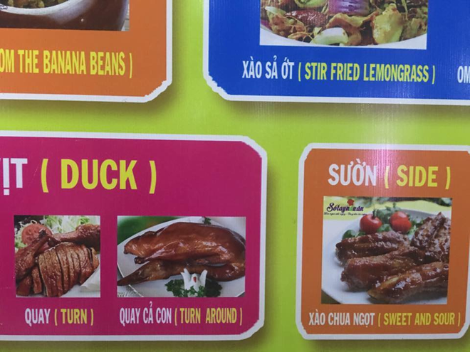 Thực đơn hot nhất Facebook hôm nay: Google dịch tên món ăn Việt - Anh sai be bét khiến người xem không nhịn được cười - Ảnh 3.