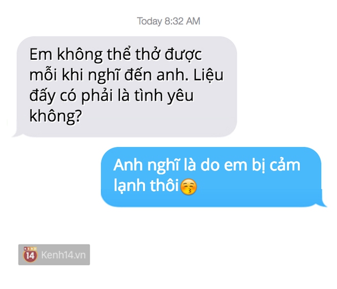 Nhắn tin với người yêu có tính hài hước thì chả bao giờ nghiêm túc nổi đâu! - Ảnh 13.