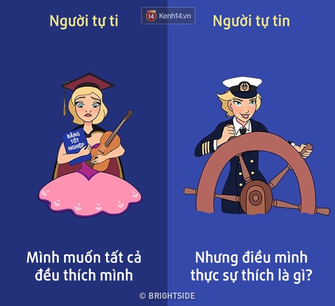 Những kh&aacute;c biệt cơ bản giữa kẻ tự ti v&agrave; một người tự tin - Ảnh 3.