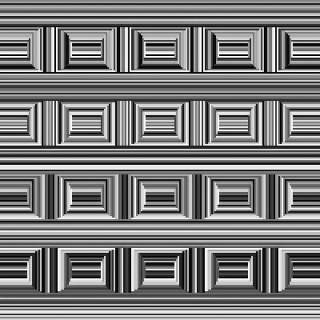 Có 16 hình tròn trong bức tranh ảo giác này nhưng mọi người đều không thể nhìn ra - Ảnh 1.