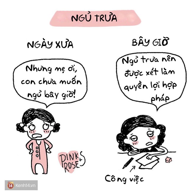 Bộ tranh: Một ngày của con gái diễn ra như thế nào? - Ảnh 3.