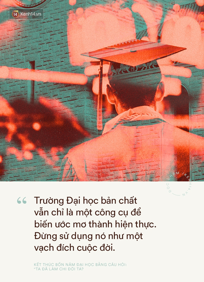 Kết thúc bốn năm Đại học bằng câu hỏi: Ta đã làm chi đời ta? - Ảnh 2.