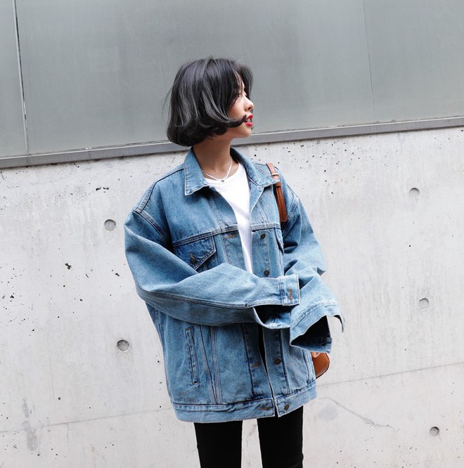 Trời se lạnh thế này không diện denim jacket dáng rộng thì mùa thu của bạn đã bớt thi vị đi mấy phần rồi! - Ảnh 3.