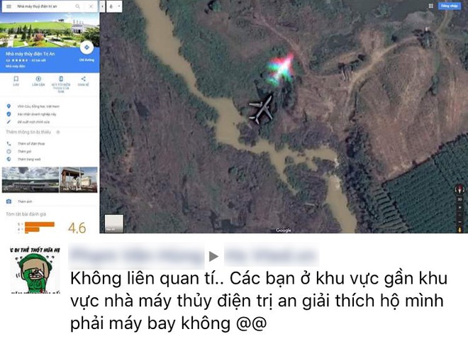 Bóng máy bay bí ẩn giữa rừng thủy điện Trị An được Google chụp lại: Đã có lời giải thích xác đáng! - Ảnh 2.