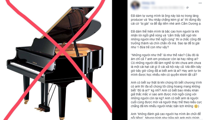 Nhận x&eacute;t Miu L&ecirc; kh&ocirc;ng đủ tr&igrave;nh độ l&agrave;m ca sĩ, Dương Cầm nhận gạch đ&aacute; từ đồng nghiệp - Ảnh 4.