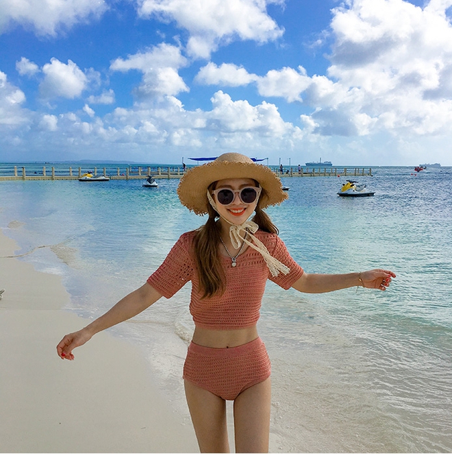Bikini len, hot trend Hàn Quốc dành cho những cô nàng chuyên diện bikini để chụp ảnh sống ảo - Ảnh 18. Bikini len, hot trend Hàn Quốc dành cho những cô nàng chuyên diện bikini để chụp ảnh sống ảo - Ảnh 18.