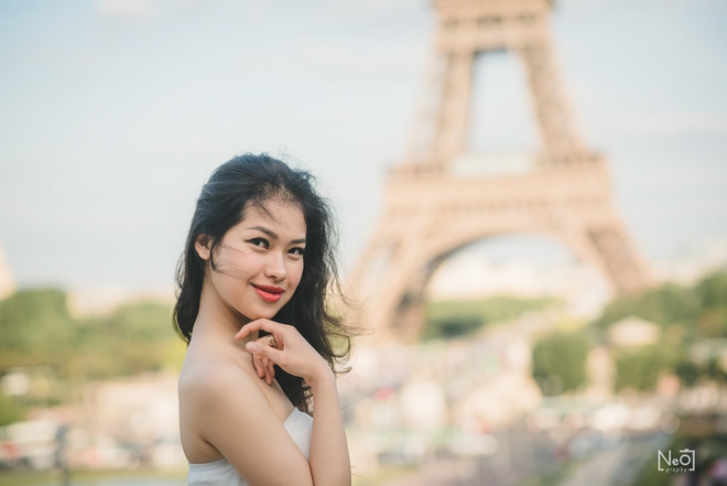 Ngược nắng Paris, nữ du học sinh ngành Dược khoe nét đẹp hoa hậu gây thương nhớ - Ảnh 3.