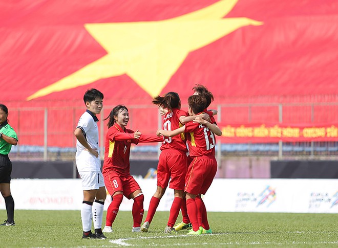 Tuyển nữ Việt Nam h&ograve;a Th&aacute;i Lan, s&aacute;ng cửa gi&agrave;nh HC v&agrave;ng - Ảnh 2.