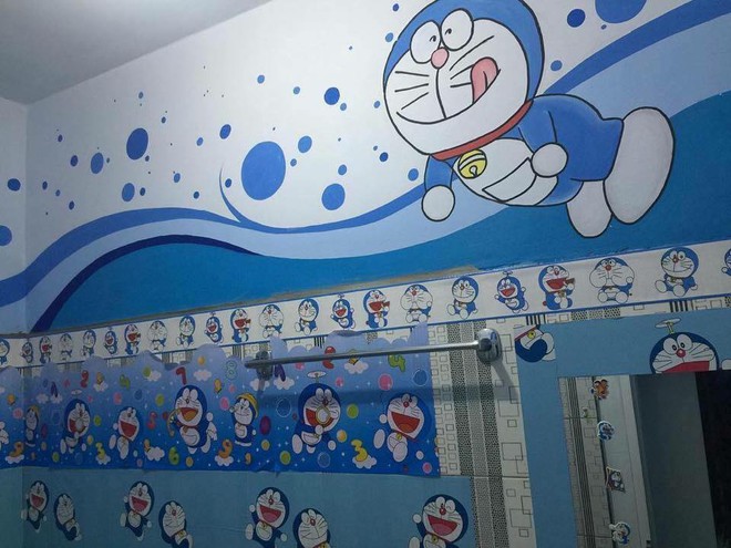 Đ&acirc;y l&agrave; căn nh&agrave; khi hai vợ chồng đều l&agrave; fan cuồng của m&egrave;o &uacute; Doraemon c&ugrave;ng về sống chung! - Ảnh 6.