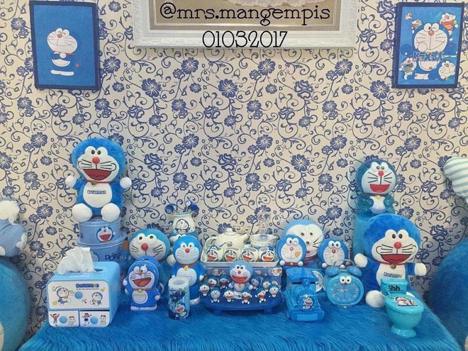 Đ&acirc;y l&agrave; căn nh&agrave; khi hai vợ chồng đều l&agrave; fan cuồng của m&egrave;o &uacute; Doraemon c&ugrave;ng về sống chung! - Ảnh 7.