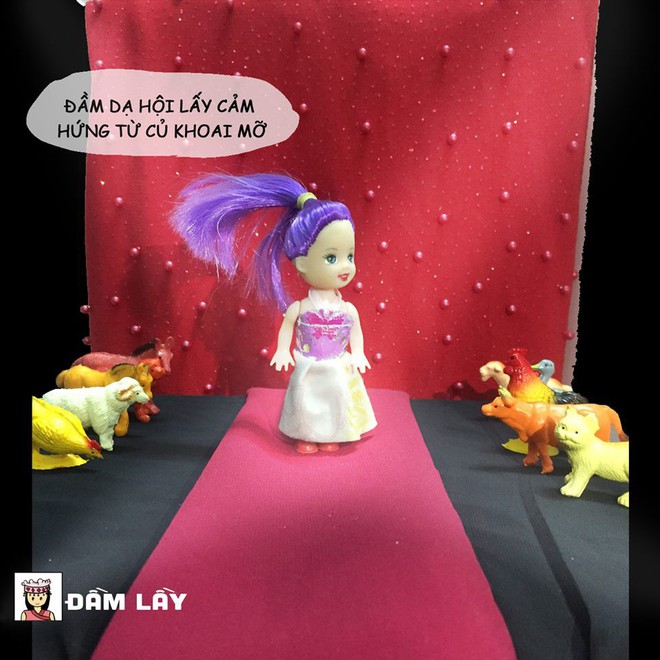 Cười đau bụng với C&ocirc; Ba S&agrave;i G&ograve;n phi&ecirc;n bản b&uacute;p b&ecirc;, gấu b&ocirc;ng, b&agrave;n chải... si&ecirc;u lầy lội! - Ảnh 21.