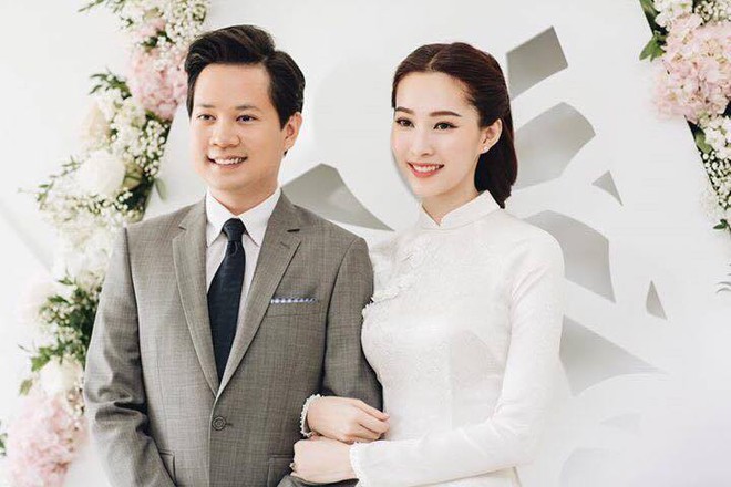 H&eacute; lộ loạt ảnh Hoa hậu Thu Thảo đẹp tựa nữ thần, cười rạng rỡ b&ecirc;n &ocirc;ng x&atilde; Trung T&iacute;n trong ng&agrave;y ăn hỏi - Ảnh 3.