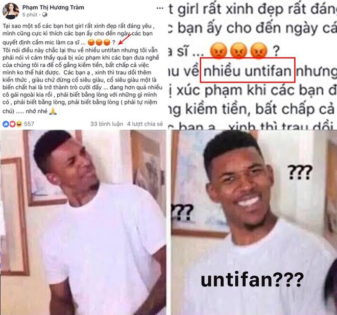 Hương Tr&agrave;m với Chi Pu đại chiến kh&ocirc;ng quan trọng, quan trọng l&agrave; untifan! - Ảnh 2.