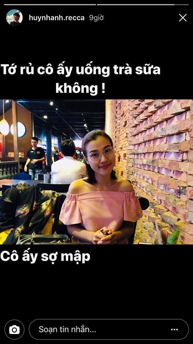 Hậu đăng ảnh môi của Hoàng Oanh lên Instagram, Huỳnh Anh và cô nàng tiếp tục hẹn hò trà sữa - Ảnh 3.