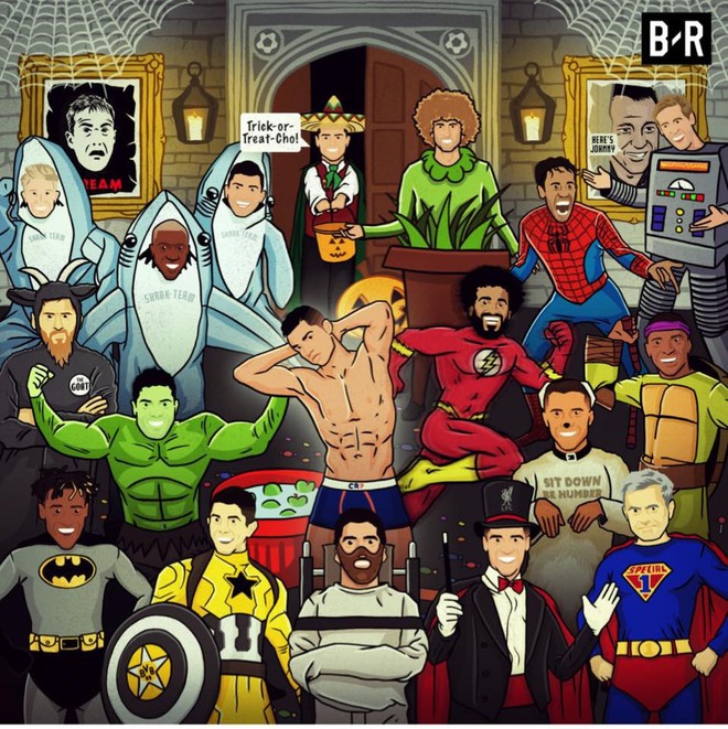 Messi, Ronaldo và các sao bóng đá nên hóa trang thành ai trong đêm Halloween? - Ảnh 10.